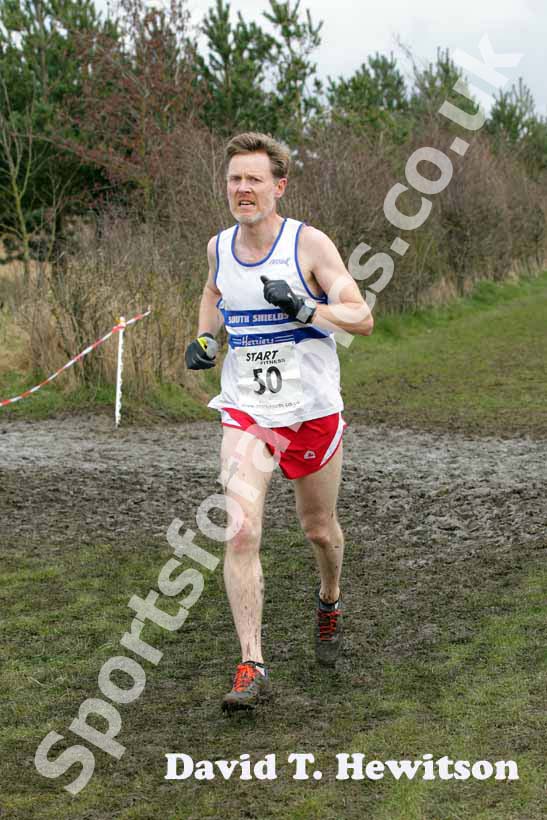 Kevin Emmett (South Shields) 45-49 BMAF Cross Country, Herrington, Sunderland.